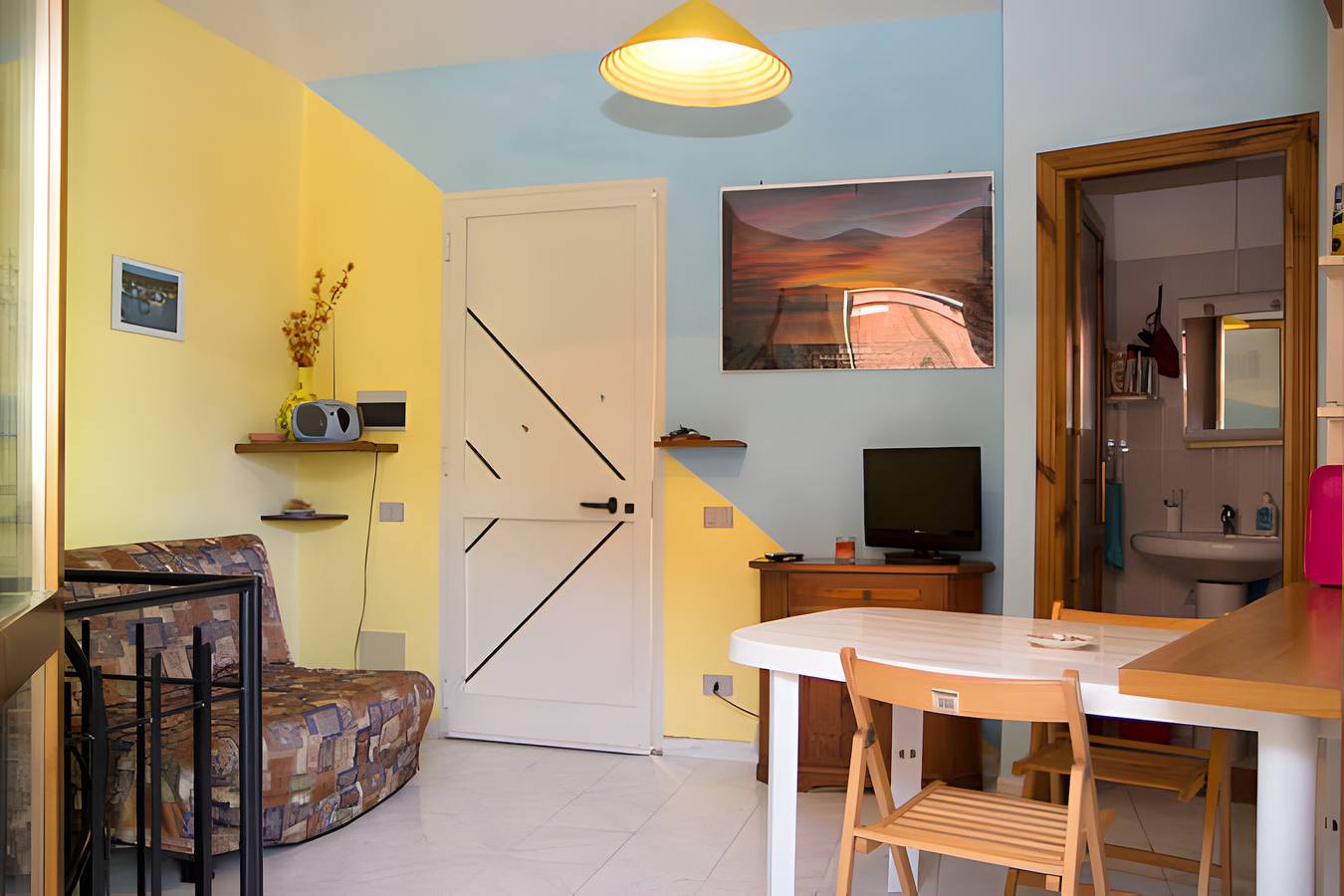Dom dla 3 osób z balkon in Lu Bagnu, Castelsardo