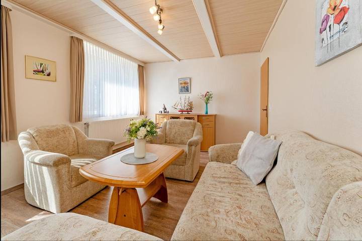 Ferienwohnung für 4 Personen, mit Terrasse und Garten