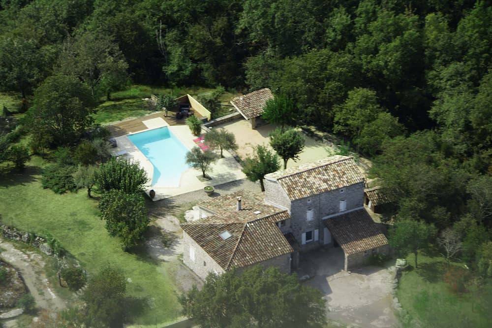 Mas 500m von Labeaume und dem Fluss, ruhig! Le Mas de Midygane 4 * in Labeaume, Ardèche