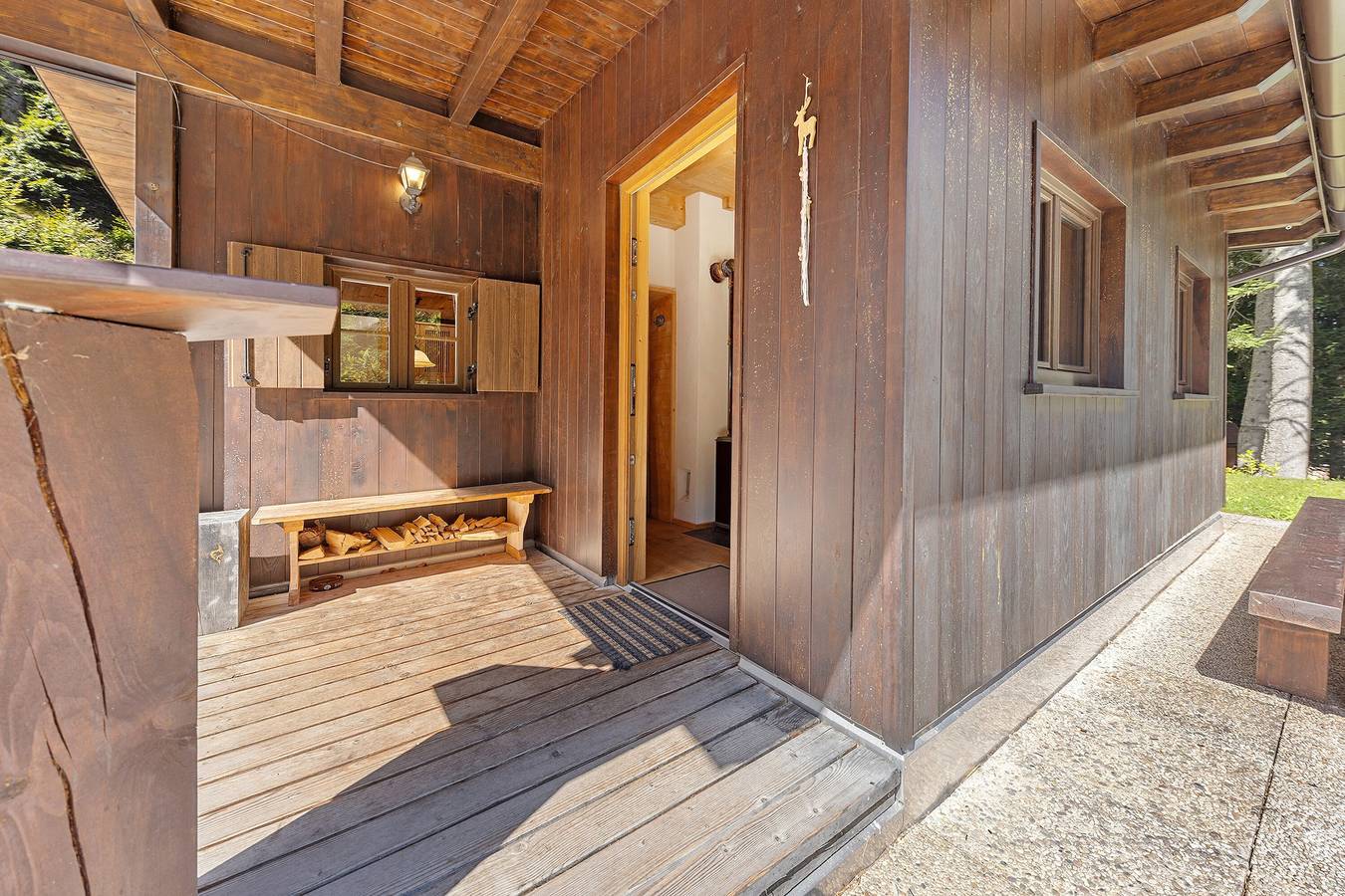 Chalet 'Laura' mit privater Terrasse und privatem Garten in Cavareno, Val di Non