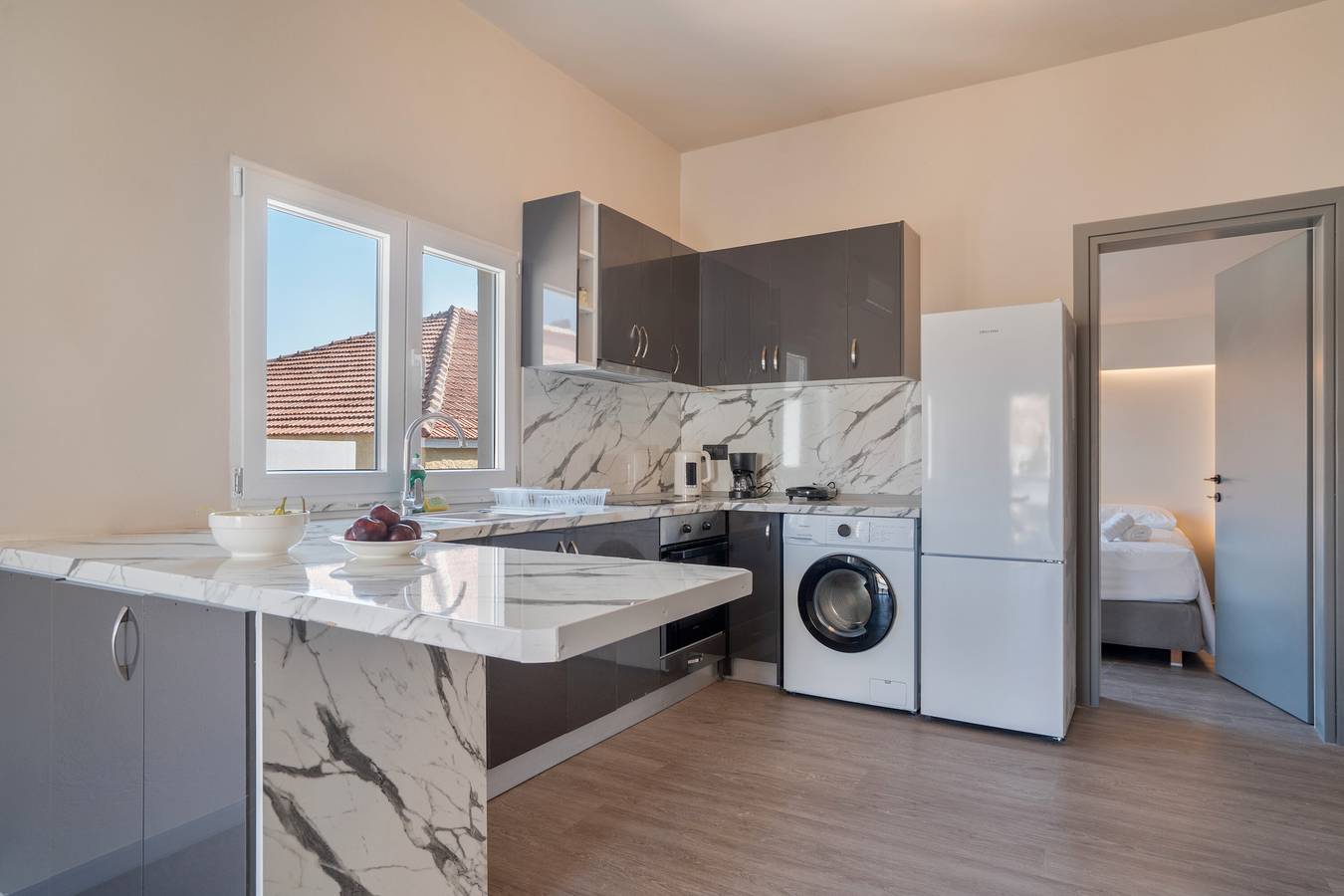 Ganze Wohnung, Apartment 'Sitemporon B' mit Balkon und Klimaanlage in Argostoli, Kefalonia