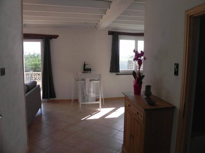 Gîte pour 2 personnes, avec piscine et vue ainsi que jardin et sauna, animaux acceptés à Saint-Frajou - 4