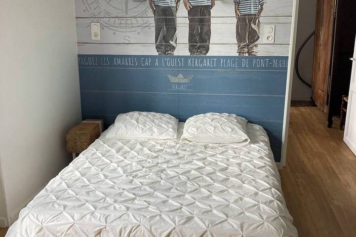 Location de vacances pour 6 personnes, avec terrasse et jardin, animaux acceptés dans Plage de Pont-Mahé - 3