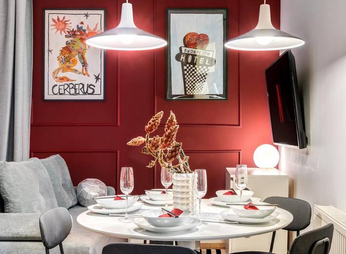 Vakantieappartement voor 4 personen, met uitzicht en terras in Boedapest