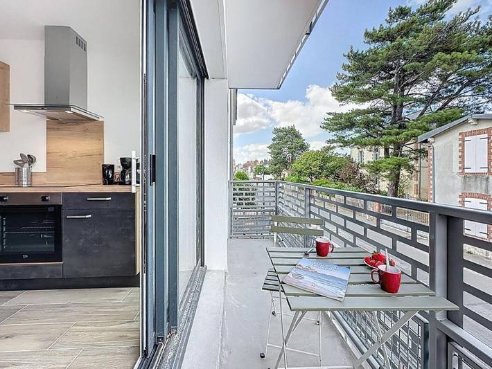 Appartement de vacances pour 4 personnes, avec balcon