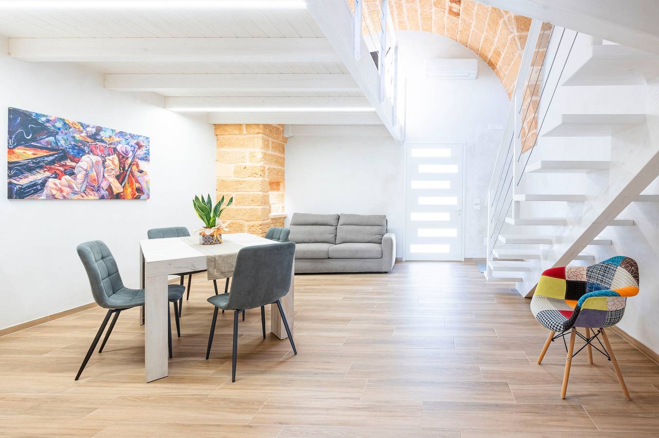 Ferienhaus 'Il Rifugio Sotto La Volta' mit Privatterrasse, Wi-Fi und Klimaanlage in Castri di Lecce, Lecce Provinz