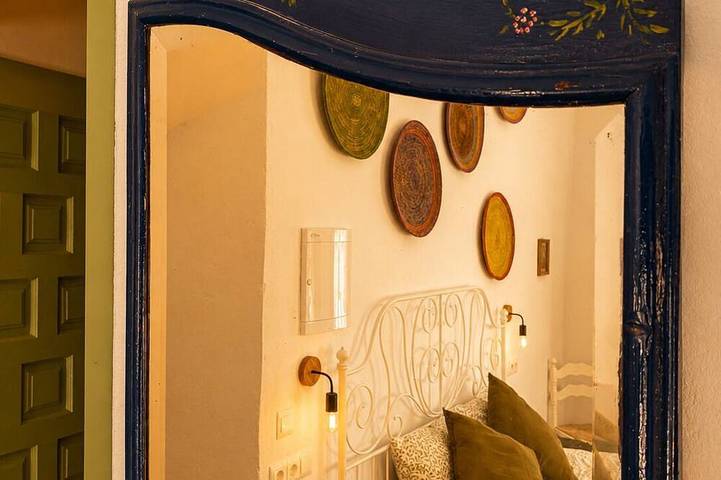 Encanto Guesthouse Room 1, Glicinia in Canillas de Aceituno, Málaga Province