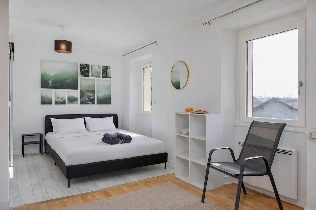 Appartement entier, Coliving - bedroom - Tv- Private Bathroom in Saint-Jean-de-Gonville, Gex