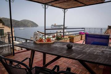 Ferienhaus für 4 Personen, mit Balkon auf den Liparische Inseln