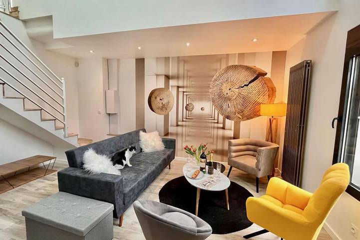 Casa de vacaciones para 6 personas, con jardín y balcón - 1