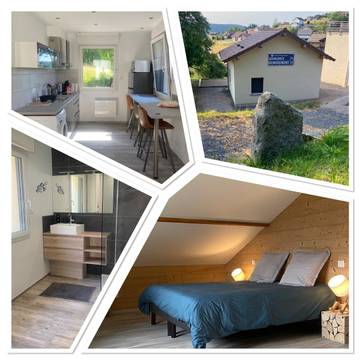 Gîte pour 3 personnes, avec terrasse dans La Bresse-Hohneck