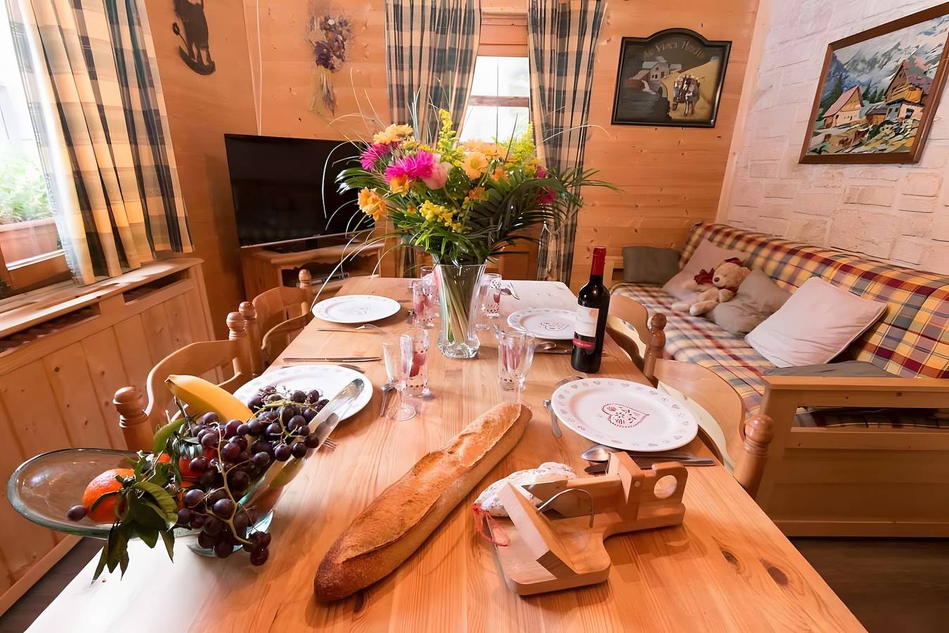 Appartement « Les Allamands » avec vue sur la montagne, terrasse privée et Wi-Fi in Morzine, Région de Thonon-les-Bains