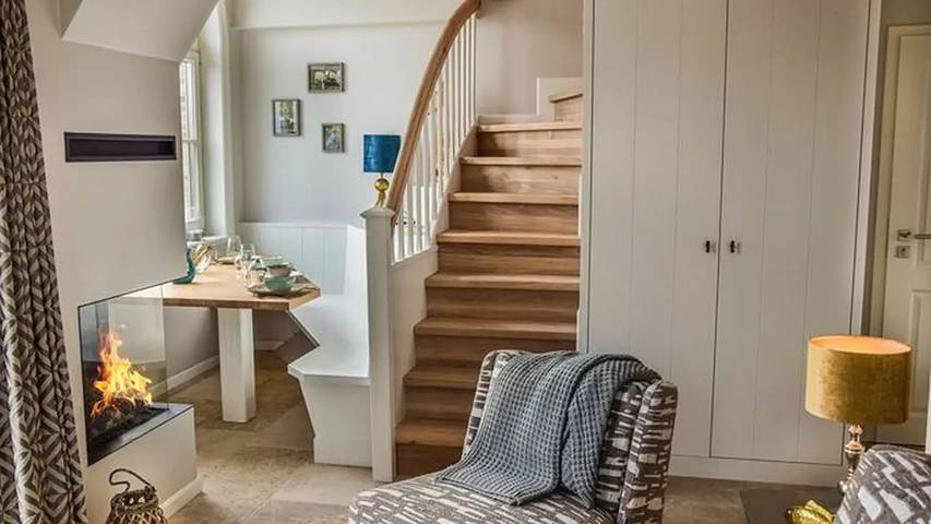 Ferienwohnung für 4 Personen, mit Terrasse und Sauna sowie Garten, mit Haustier - 1