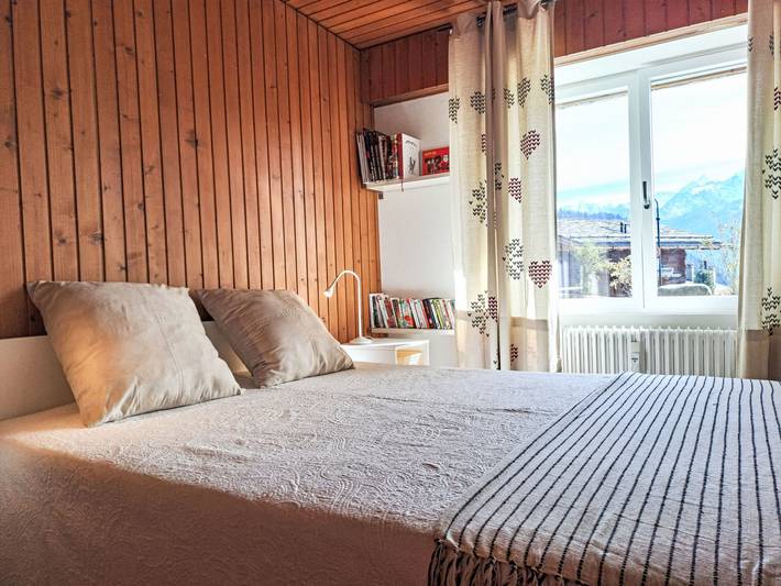 Gîte pour 2 personnes, avec terrasse ainsi que vue et jardin à Verbier - 4