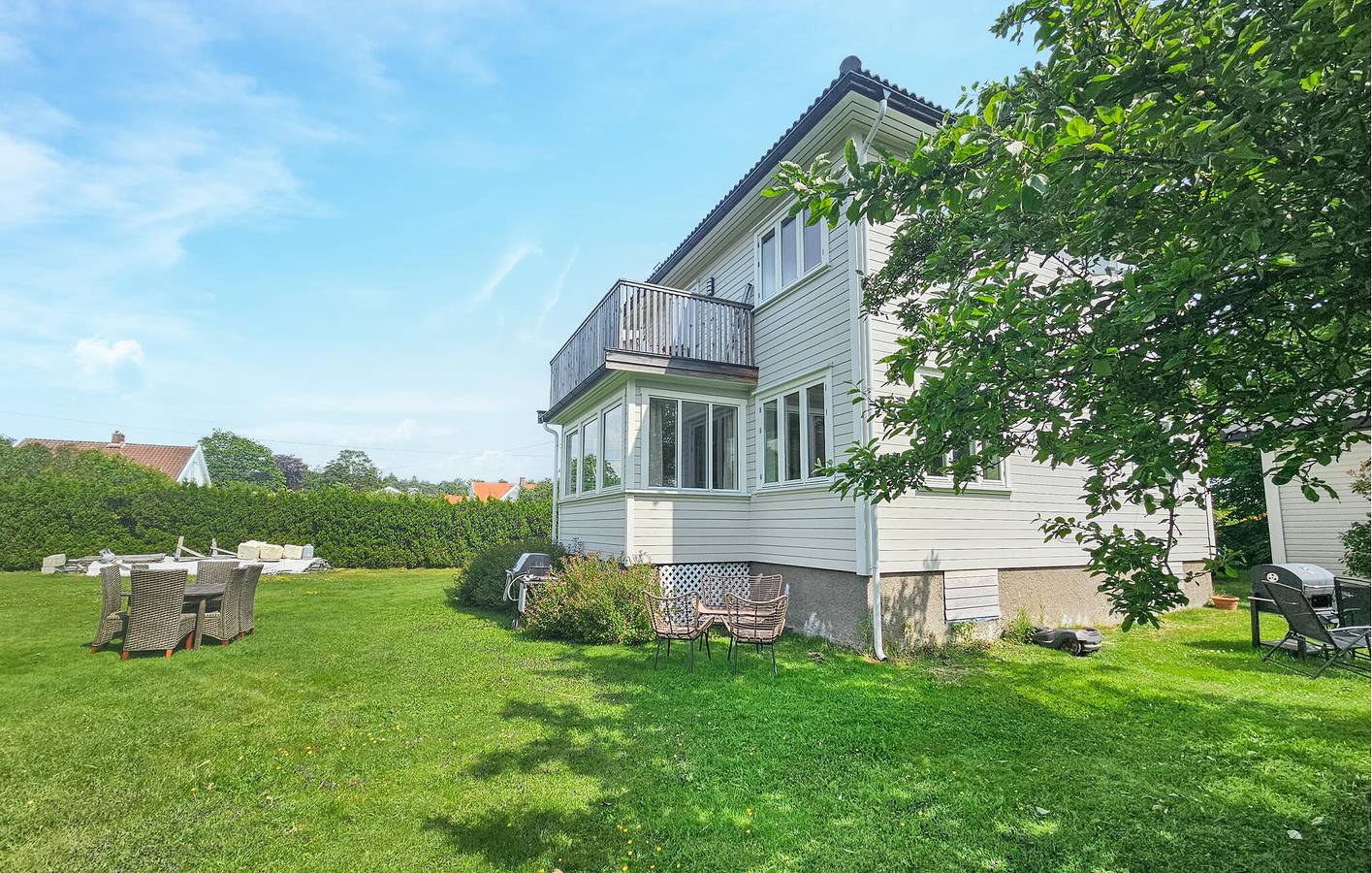 Hel ferielejlighed, Ferielejlighed for 5 personer med have in Tjøme