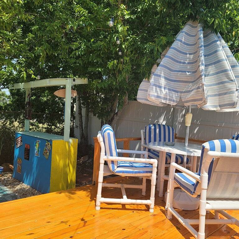 Good Times! Beach cottage with hot tub, walk to beach! Unique amenities! in Daytona Beach, Florida