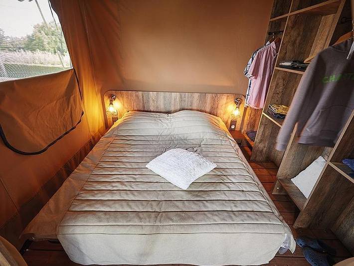 Tente pour 5 personnes, avec sauna dans le Cantal - 4