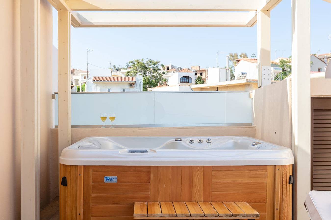 Ferienhaus für 10 Personen mit Balkon in Panormos (Rethymno), Rethymno und Umgebung