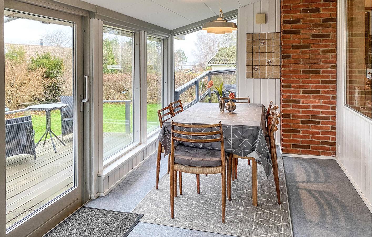 Casa vacanza per 14 persone con terrazza in Vellerup, Skibby