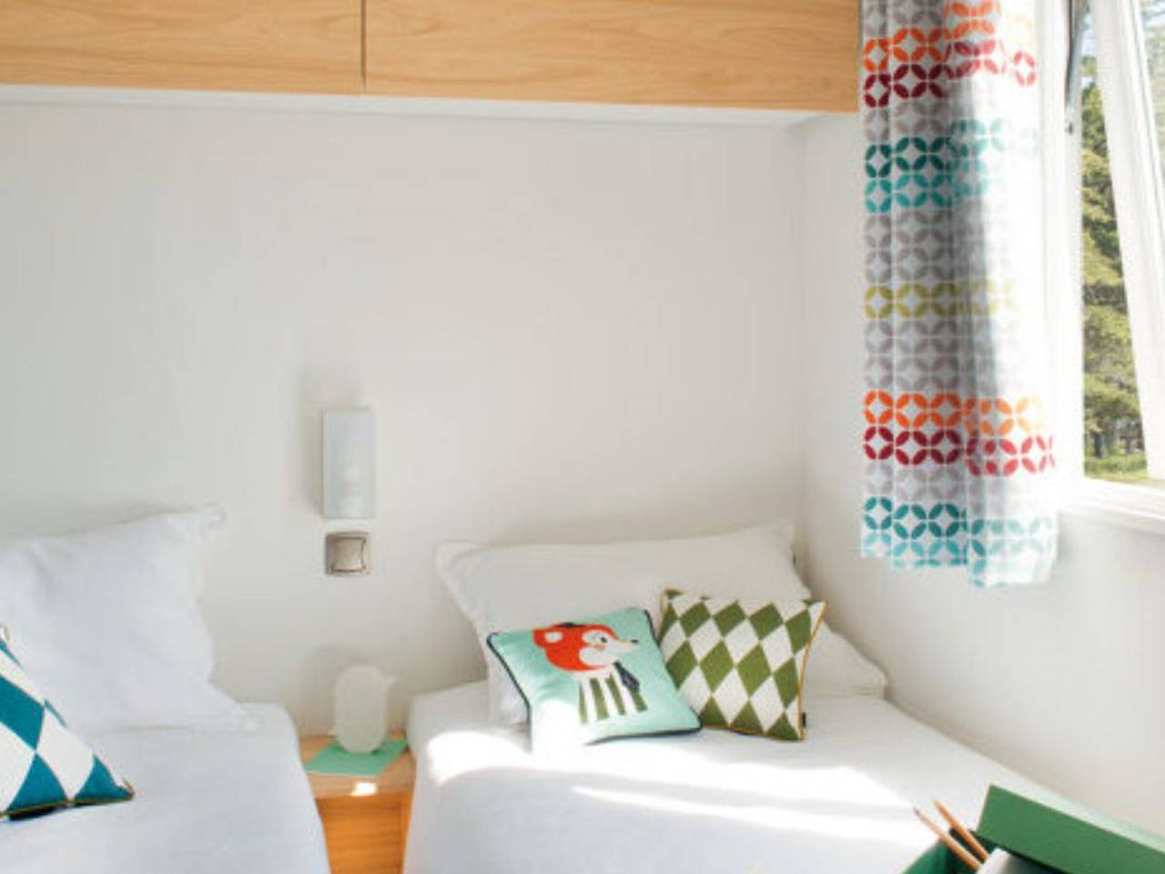 Casa Rodante Acogedora 6 Pers con Terraza in Radonvilliers, Parque Natural Regional Forêt d'Orient