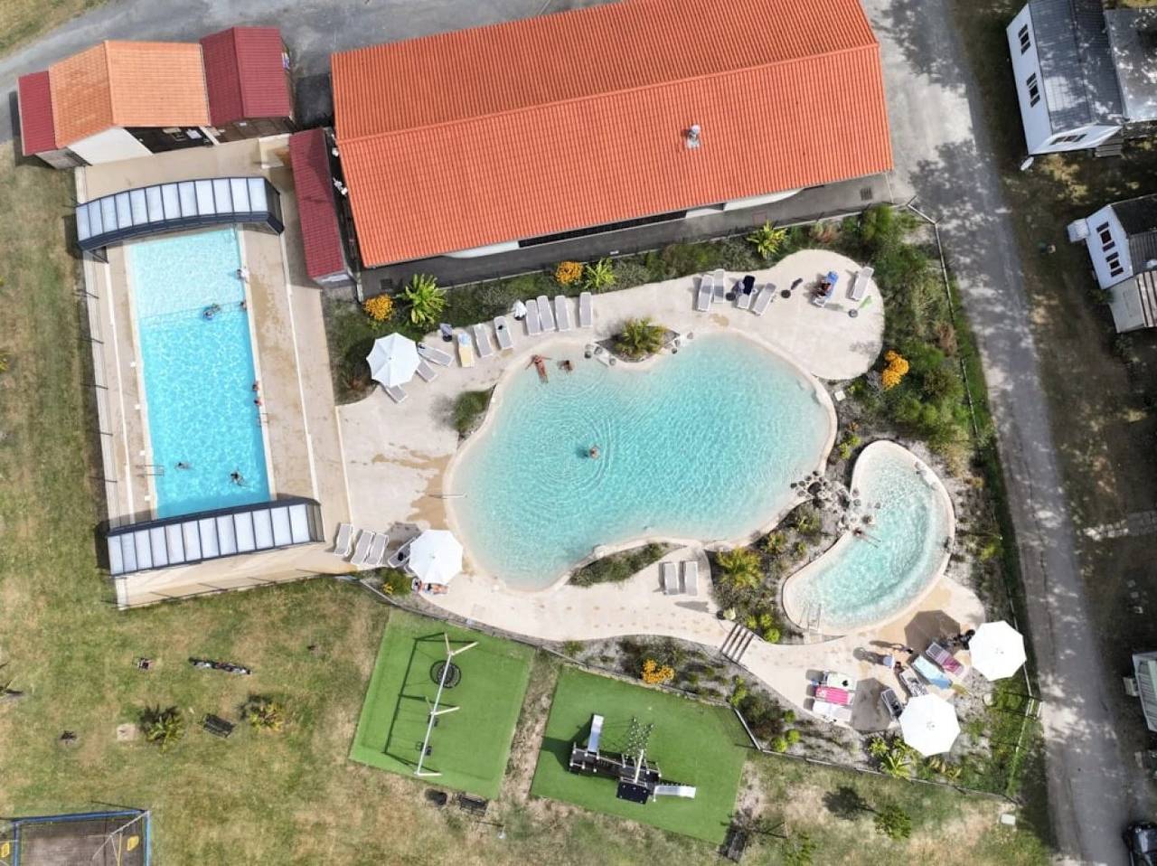 Zecamping 3* piscine chiens acceptés fitness locatif 8 pers in Vensac, Région de Lesparre-Médoc