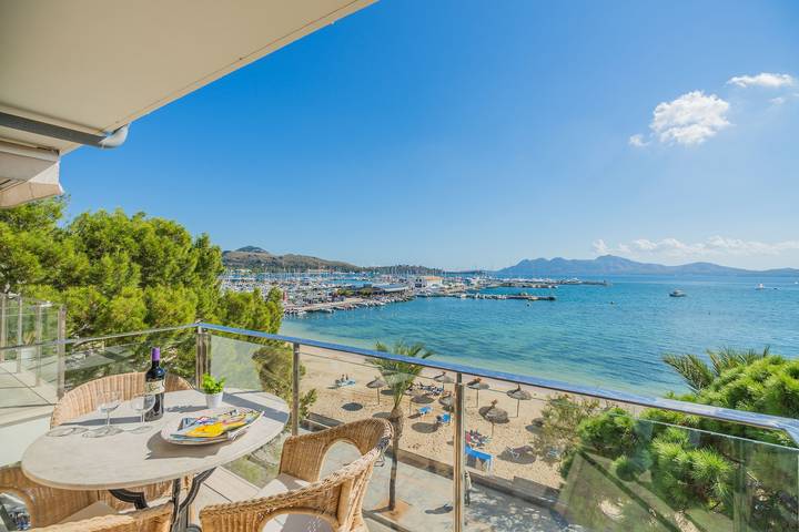 Ferienwohnung für 5 Personen, mit Meerblick und Balkon/Terrasse in Port de Pollença - 4