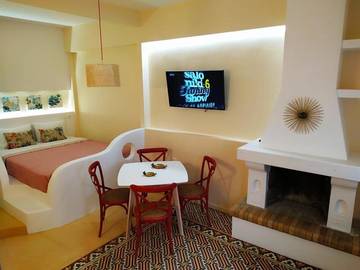 Gîte pour 3 personnes, avec jardin, animaux acceptés dans Palekastron