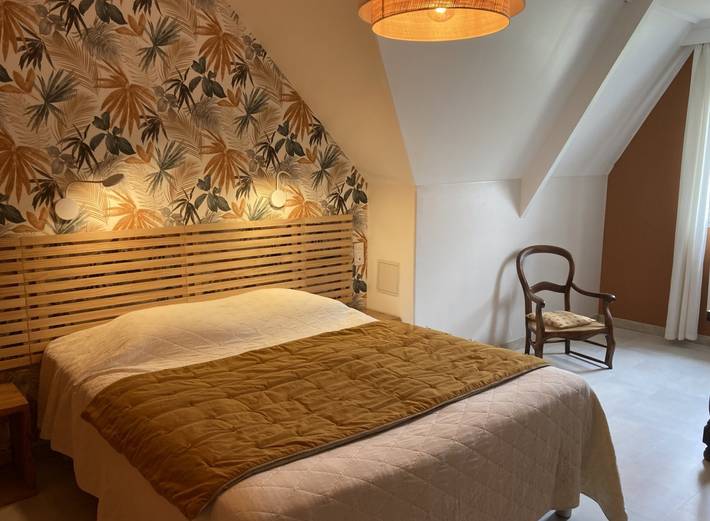 Chambre d’hôte pour 2 personnes, avec Jardin dans la Manche