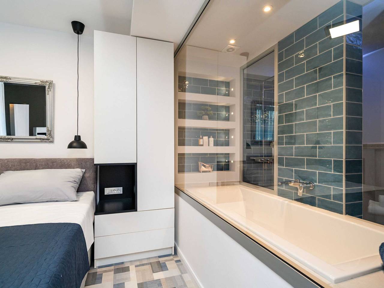 Ganze Wohnung, Apartments Villa Arcadia - Studio Apartment with Terrace and Sea View in Mokosica, Dubrovnik-Neretva