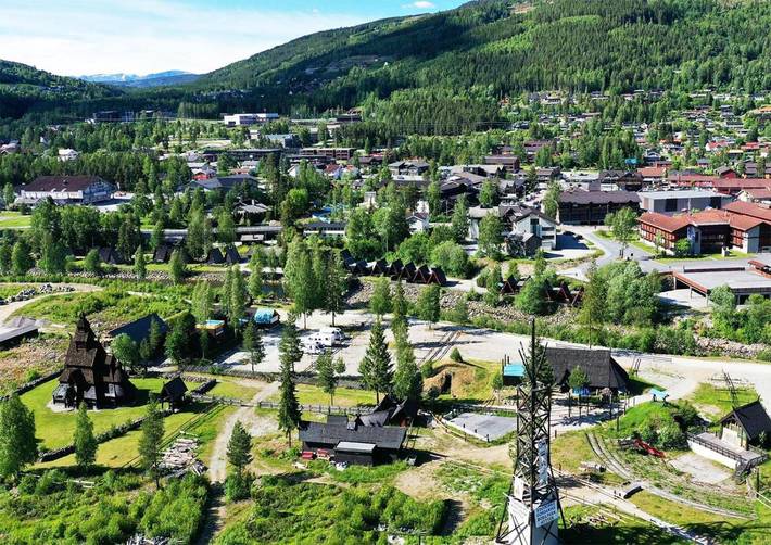 Bungalow für 3 Personen, mit Garten und Ausblick in Norwegen