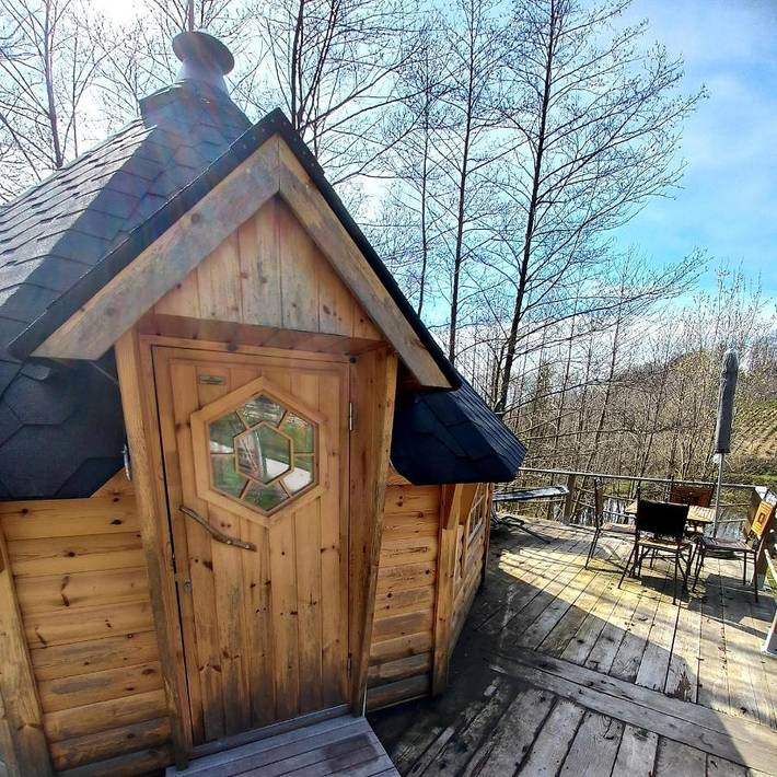 Gîte pour 3 personnes, avec sauna et terrasse ainsi que jacuzzi et jardin à La Chapelle-devant-Bruyères - 2