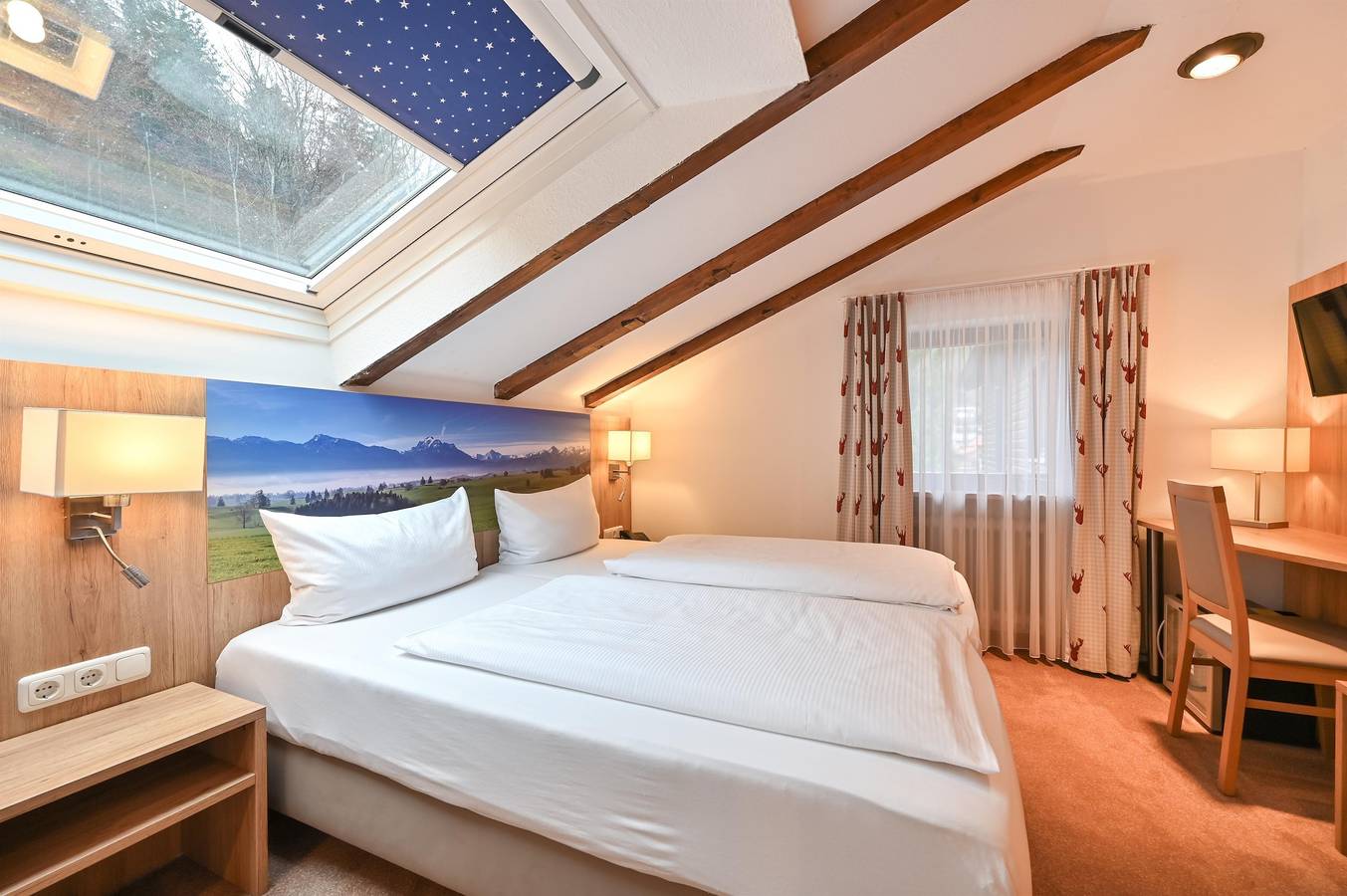 Geheel vakantieappartement, Tweepersoonskamer, douche, Wc, niet-roker in Füssen, Zwaben (Bayern)