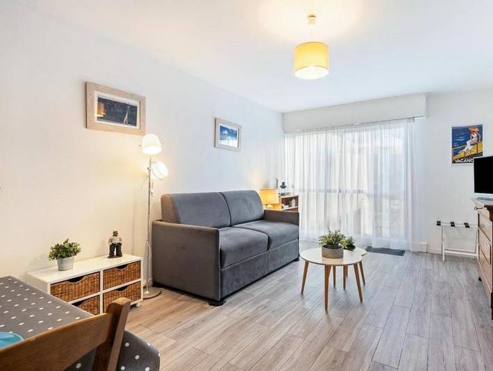 Gîte pour 2 personnes, avec terrasse, animaux acceptés dans Port De Fecamp