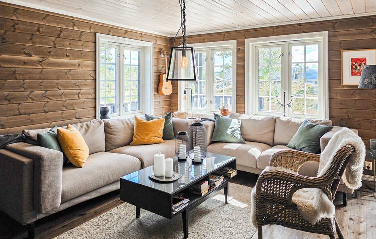 Ferienhaus für 8 Personen mit Terrasse in Flå