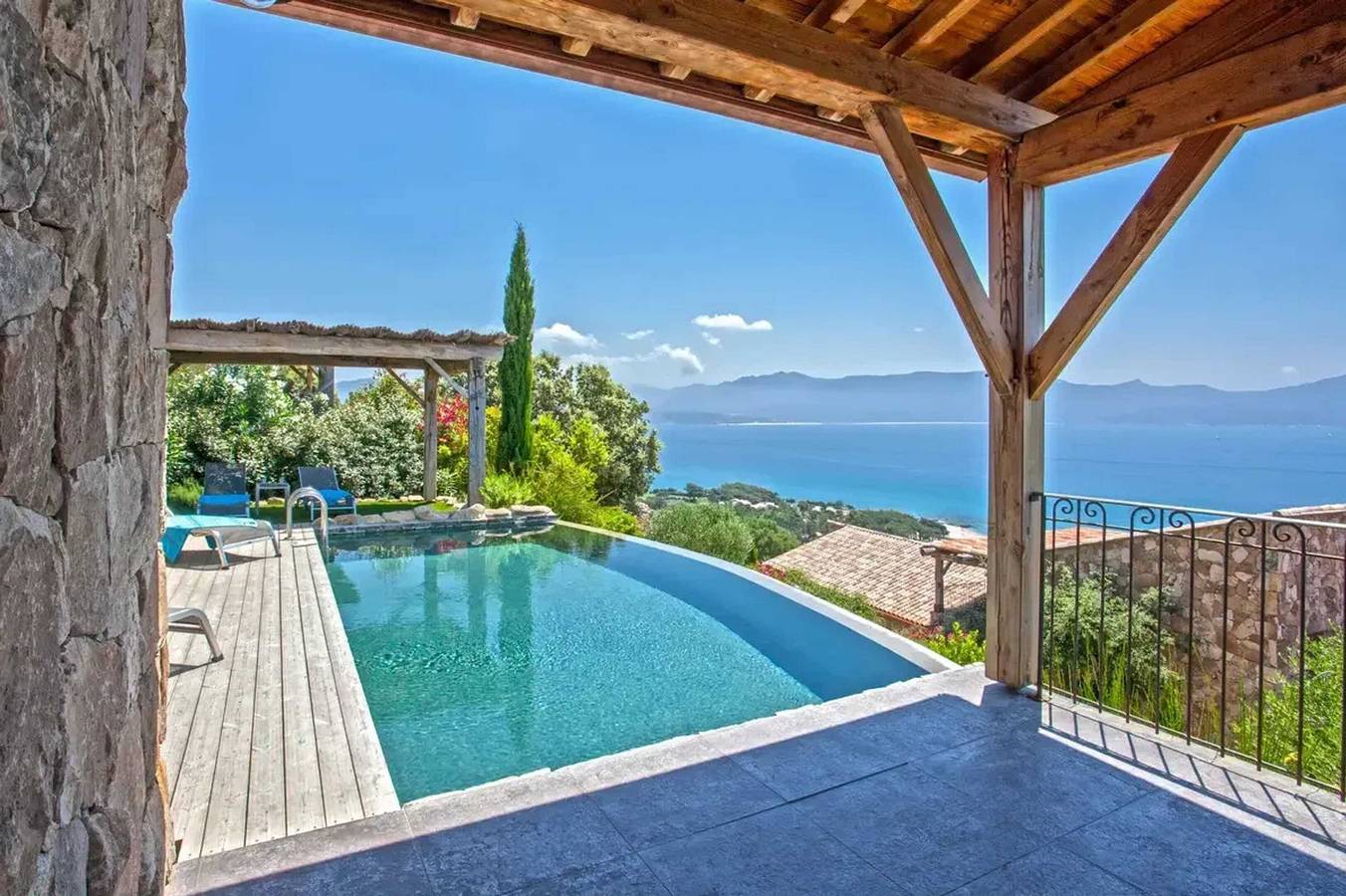 Moderna villa con piscina privada en Olmeto - 95 m² in Abbartello, Olmeto