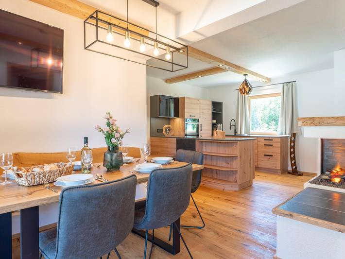 Ferienwohnung für 6 Personen, mit Sauna und Balkon, mit Haustier