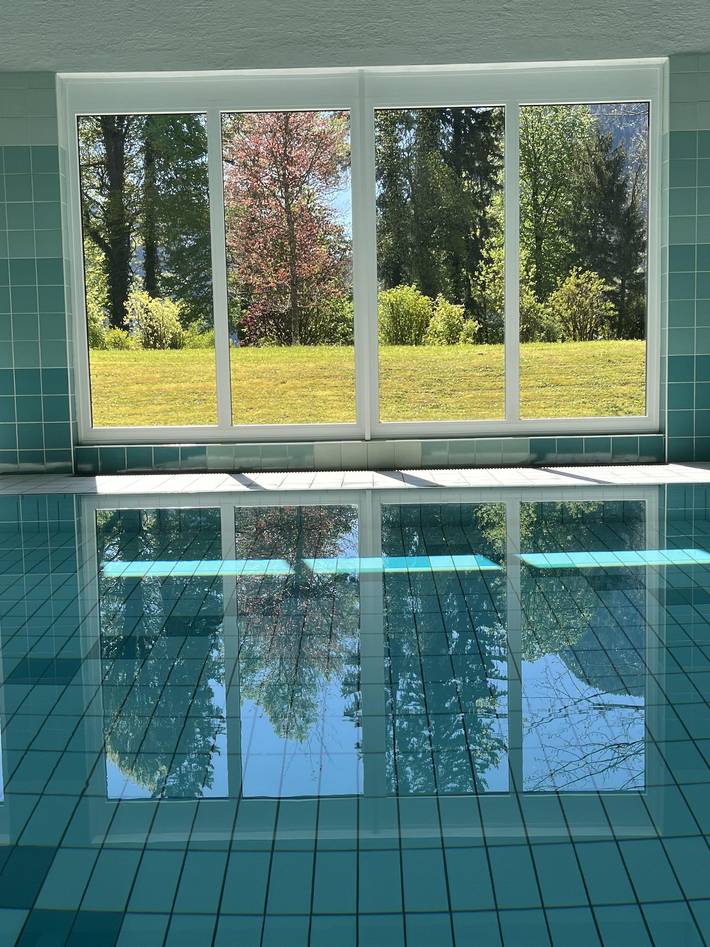 Ferienwohnung für 3 Personen, mit Seeblick und Garten sowie Pool und Balkon in Sankt Martin bei Lofer - 2
