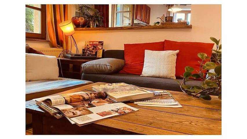 Ferienhaus für 10 Personen, mit Terrasse und Sauna im Elsass