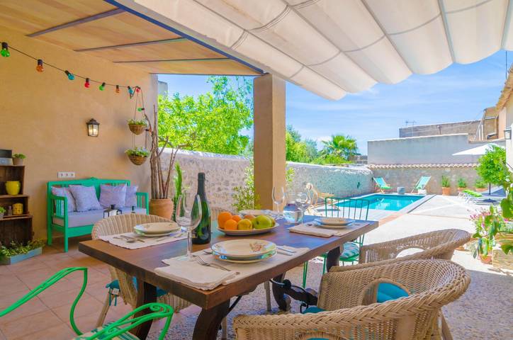 Casa rural para 7 personas, con terraza en Villafranca de Bonany - 4