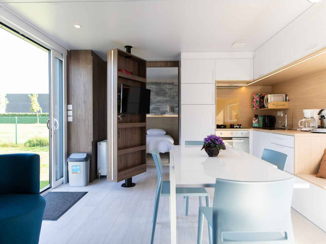 Vakantiepark Klein Strand - Luxe Chalet 6p in Jabbeke, Flandre-Occidentale