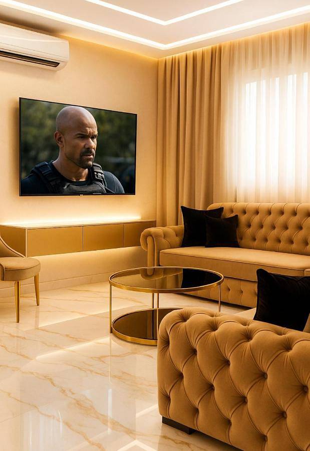 Vakantieappartement voor 4 personen, met terras en uitzicht in Nador