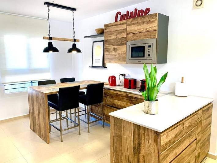 Casa rural para 6 personas, con Balcón y Jacuzzi además de Terraza y Jardín en Santa Pola - 2