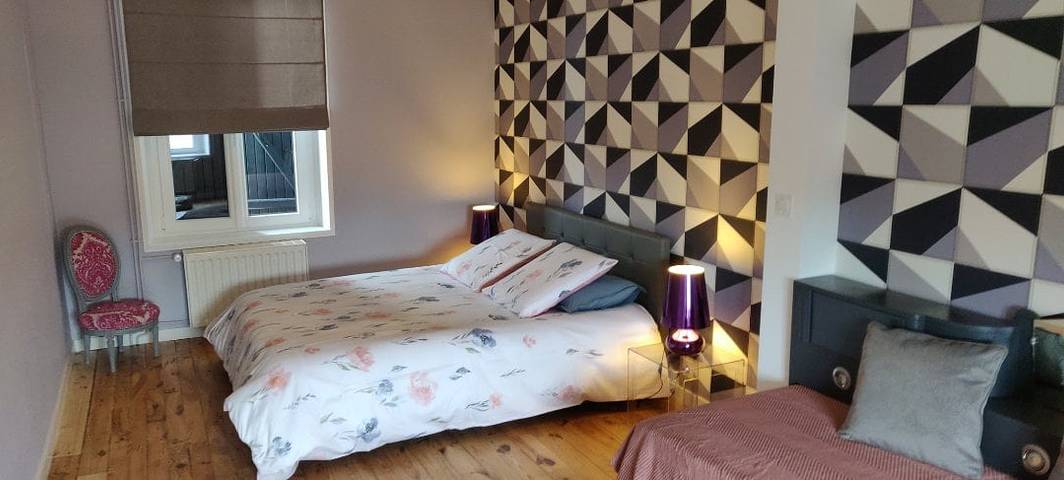 Chambre d’hôte pour 3 personnes, avec piscine et jardin