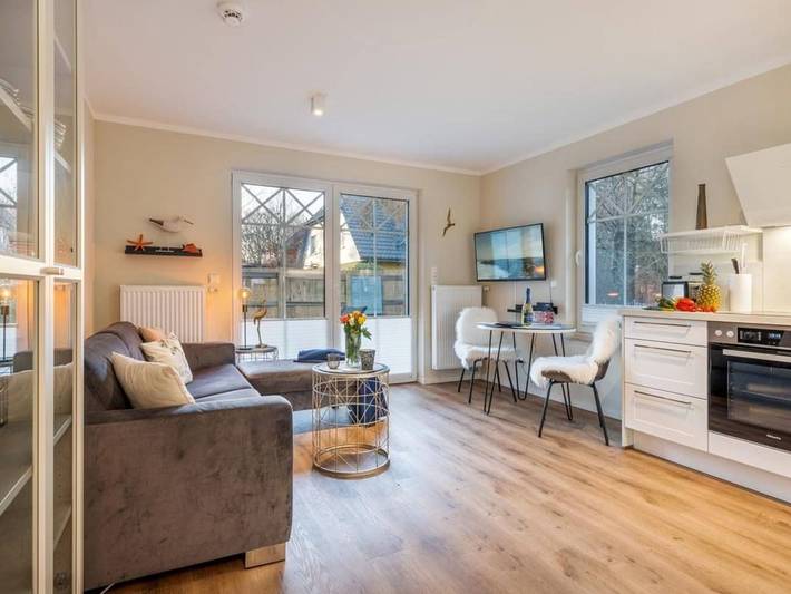 Ferienwohnung für 2 Personen, mit Terrasse und Garten, kinderfreundlich in Prerow - 4