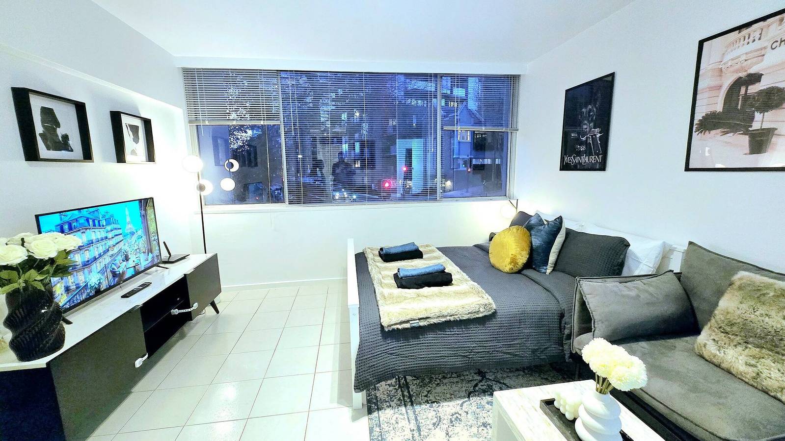 Entire apartment, Stylish Chic Studio in Rushcutters Bay in Sydney, New South Wales