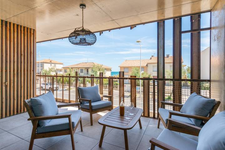Apartamento entero, La maison de la plage - Edena 4 personnes in Carnon-Plage, Mauguio