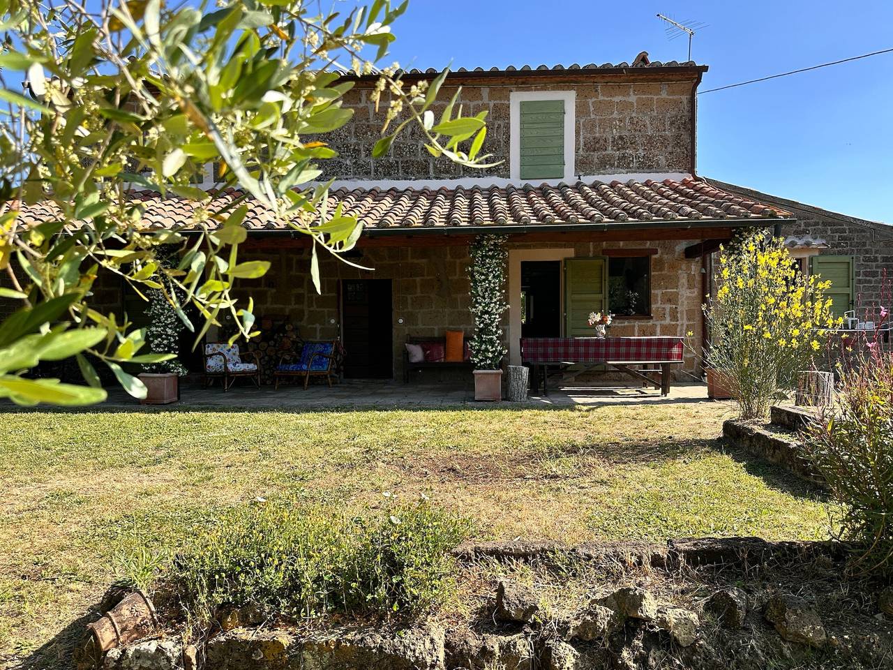 Casa di campagna 'Il Casale di Zoe' con vista montagna, piscina privata e Wi-Fi in Sorano, Provincia di Grosseto