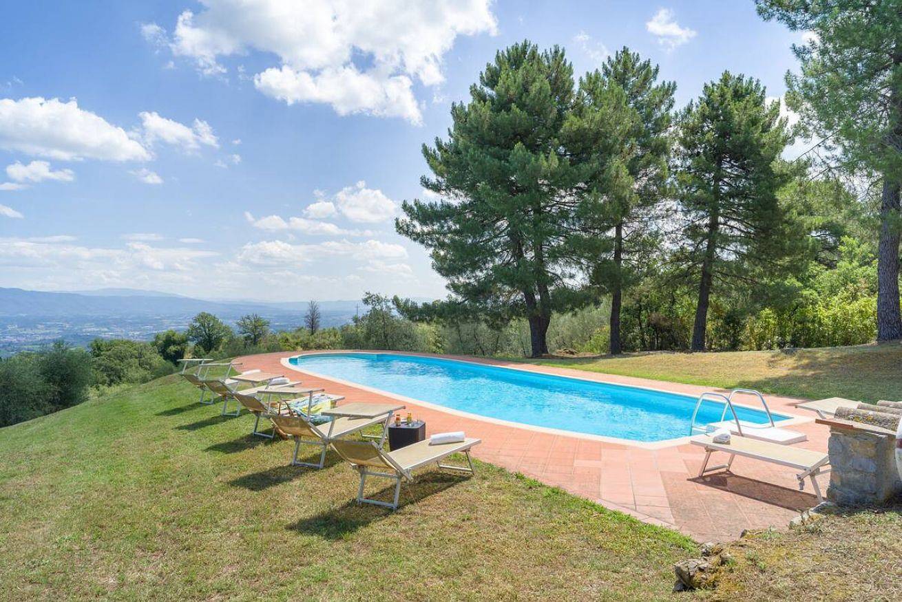 Villa Bellavista in Cavriglia, Chianti