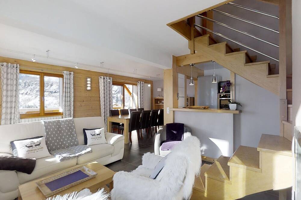 Ganze Wohnung, Geräumige Wohnung für 9 nahe Pisten in Chinaillon in Le Grand-Bornand, Annecy und Umgebung