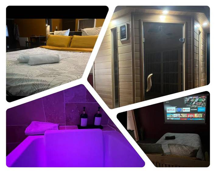 Appartement de vacances pour 3 personnes, avec sauna et terrasse